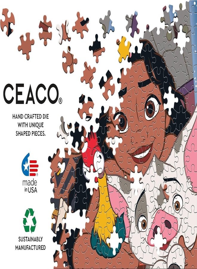 Ceaco - Disney's 100th Anniversary - Moana - Selfies - 200 Piece Jigsaw Puzzle - Image 5